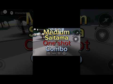 medium saitama combo #robloxtrend #roblox #robloxsaitamabattlegrounds #robloxedit #edit