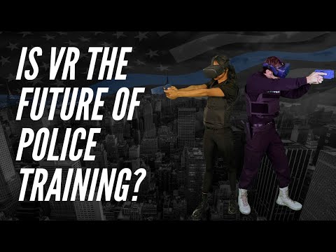 Police Use VR for Deescalation and Implicit Bias Training - Apex Officer Virtual Reality Simulator