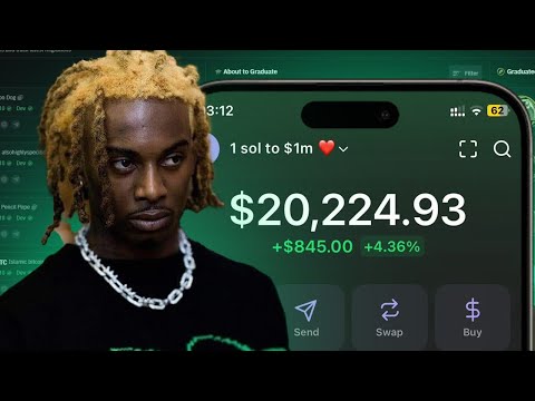 1 SOL TO $1,000,000 EP.11 (Memecoin Trading Challenge)