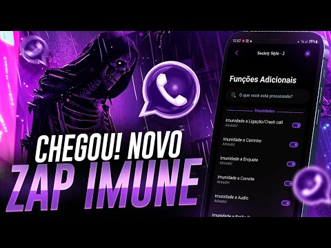 LINK DIRETO!🔥✨️ WHATSAPP IMUNE A TRAVAS PRIMÁRIO ATUALIZADO 2024 ROXO CHEIO DE FUNÇÕES INCRÍVEIS💜