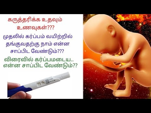 விரைவில் கருத்தரிக்க உதவும் உணவுகள் | Pregnancy Food Tips  #pregnancyfoodtips #healthtipstamil