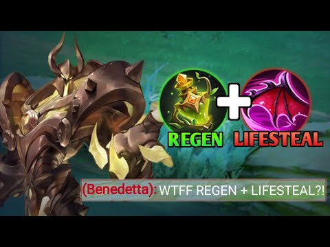 TRY THIS NEW BUILD AND EMBLEM FOR URANUS WITH REGEN AND LIFESTEAL (uranus best build 2024) - MLBB