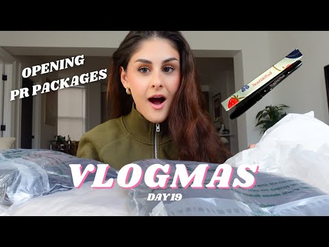 unboxing PR packages ♡ (beaubble, freckle pen, ogl move) *VLOGMAS DAY 19*