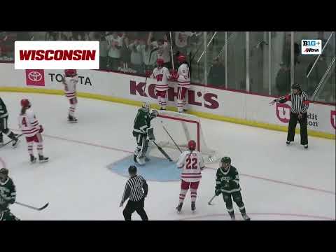 Wisconsin Women's Hockey || Highlights vs. Bemidji State