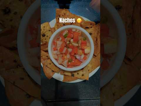 Sirf 2 min me nachos jaisi recipe ghar pe banaye #nachos #recipe #viral #youtube #shorts