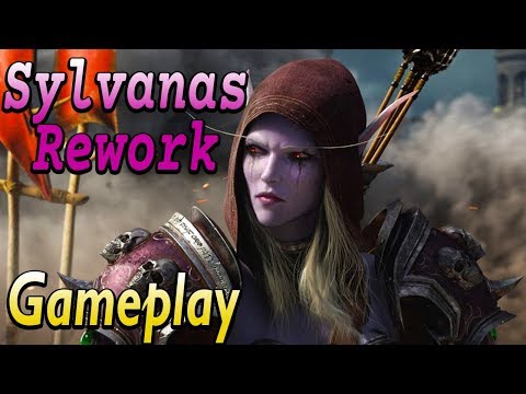 Sylvanas Rework Gameplay (2 replays with commentary)