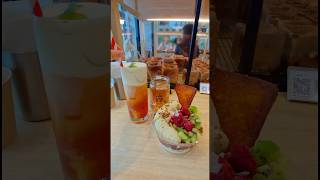 パンとエスプレッソとでアサイー_アラサーOLの休日vlog #カフェ #cafe #アサイーボウル