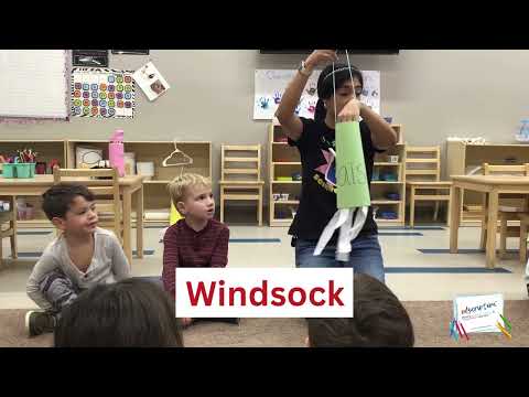 Windsock for preschoolers STEM