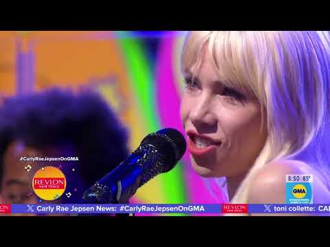 Carly Rae Jepsen - Psychedelic Switch--The Loneliest Time--Kollage - GMA - August 10, 2023