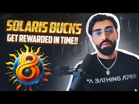 SOLARIS BUCKS PRESALE IS LIVE NOW AND THEY REWARD USERS FOR EVERYTHING YOU ARE ALREADY DOING?!!