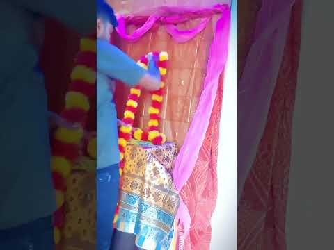 Ganpati Decoration At Home😱#ganeshchaturthi #diyideas #festiveseries #shorts