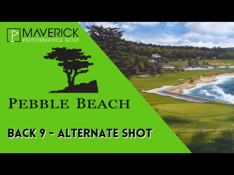 PEBBLE BEACH on TRACKMAN //  Back 9