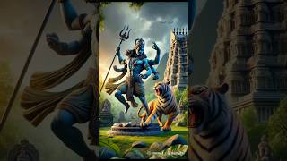 The Mythical Battle Between Lord Shiva and Tigers