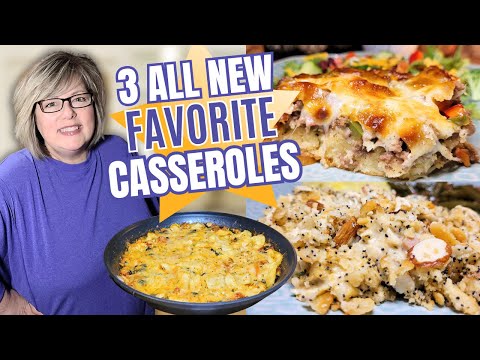 NEW Casseroles I'm Making ON REPEAT For My Family! Quick & Easy Weeknight Dinners!