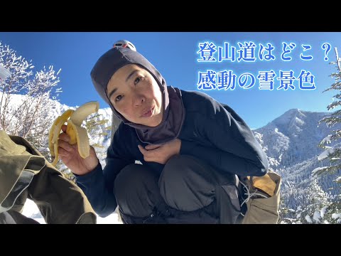 【おばさんソロ登山】初冬の八ヶ岳 日帰り赤岳登山 積雪翌日に登ったら絶景だった！