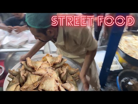 Making THOUSANDS of samosas every day - Amazing Street Food Pakistan