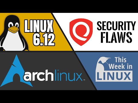 Linux 6.12, Arch Linux, Blender 4.3, Security Flaw Found & more Linux news