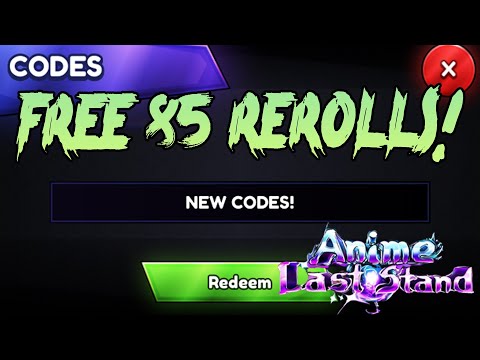 NEW CODES! DRAGON BALL Z UPDATE IN ANIME LAST STAND!