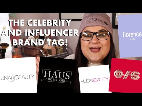 The Celebrity and Influencer Beauty Brand Tag! (Collab w/ Tara Brooke)