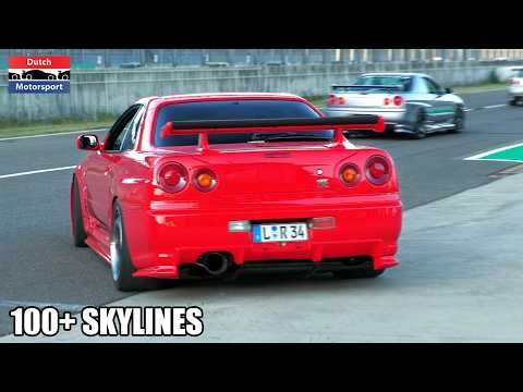 Europe's BIGGEST Nissan Skyline Meet !