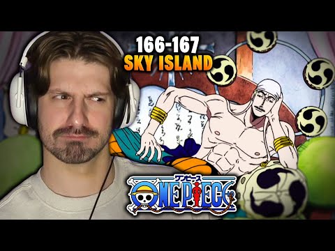 This is God? One Piece Reaction 166 & 167 | Sky Island Saga