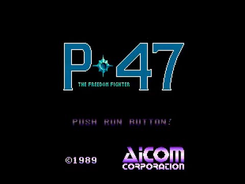 PC Engine Longplay [078] P-47: The Freedom Fighter (JP)