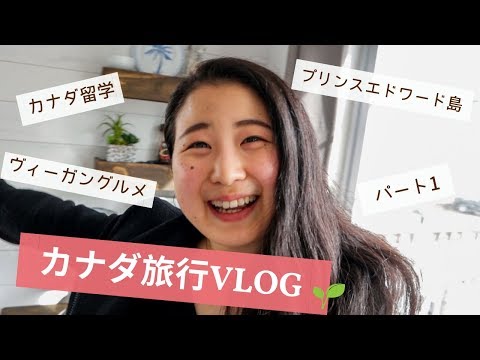 ヴィーガン旅行VLOG in カナダ｜プリンスエドワード島編①🌱Yuka