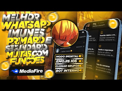 🔥💛LINK DIRETO!! Novo MELHOR whatsapp imune 2024 (PUXA DADOS) zap imune PRIMÁRIO e SECUNDÁRIO 🔥💛