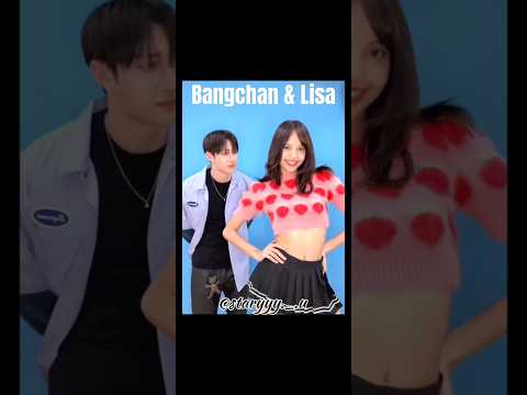 Bangchan & Lisa ✨🌃 #bangchan #straykids #stay #lisa #blackpink #lilies #kpop #kpopidol #viralshort