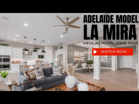 La Mira Mesa AZ | Taylor Morrison Homes | Adelaide Model Tour #newconstructionhomes