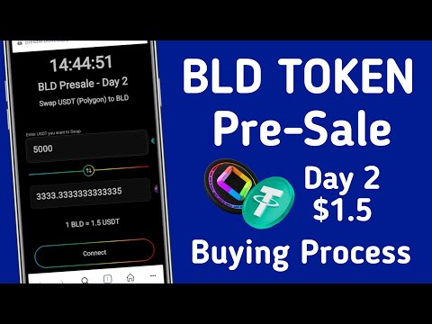 BLD Token Pre-Sale Day 2 BLD Buying Process ! IDO Se BLD Buy Kaise Kare