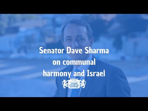 Dave Sharma on Communal Harmony and Antisemitism in Australia