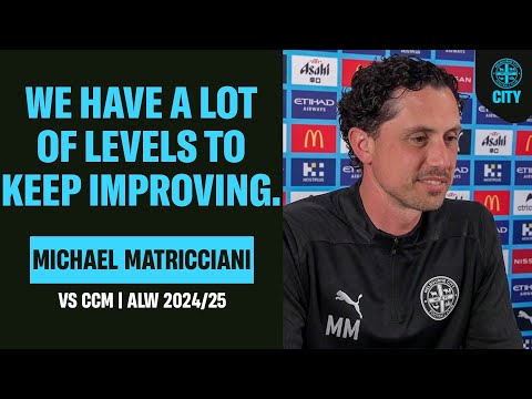 🎤 MANAGER'S PREVIEW | Michael Matricciani | City v Mariners | 15/11/24