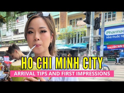 First Day Arriving in Ho Chi Minh City : 5 Tips and Tricks when arriving at the Airport Vlog 2023