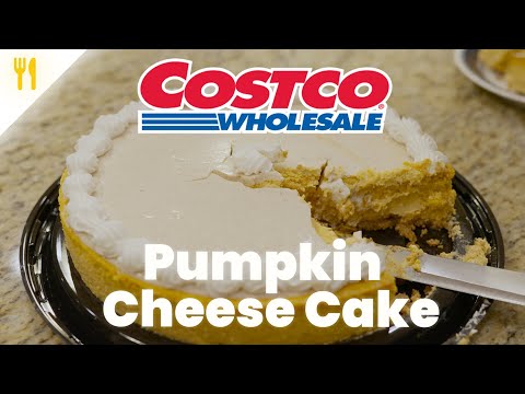 New Costco Pumpkin Cheese Cake | Review