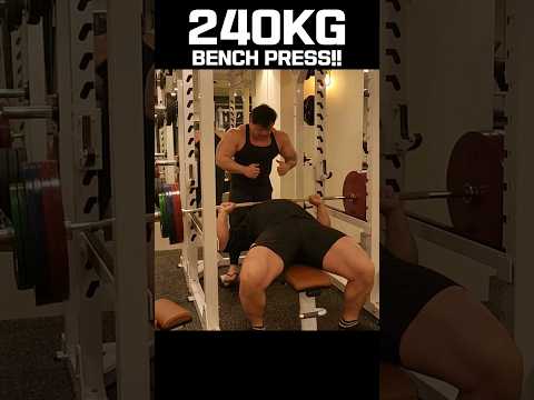 240KG 벤치프레스 #shorts #benchpress #korea