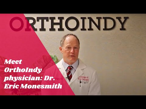 Meet OrthoIndy Physician: Dr. Eric Monesmith