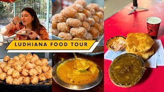 Best LUDHIANA Food Tour | Puri Aloo, Butter Chicken Parantha, Gulab Jamun & More | 4k