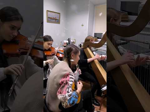 “Carol of the Bells” by string trio