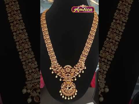 🛍️Watsapp Now☎️6301661174 #1gramgold #nakshijewllery #necklaces #ambicafashionjewellery