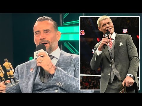 CM Punk Reveals He Wore Old Cody Rhodes Gear for Returning WWE Match