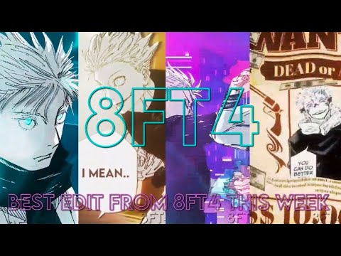 Best Edit From 8ft4 This Week🔥💀⚠️| Jujutsu Kaisen manga edit