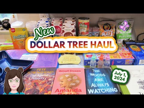 New Dollar Tree Haul From Maryland Stores! Everything I Bought Was $1.25! July 1, 2024