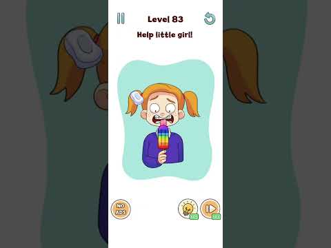 Rainbow DOP 🌈 🏳️‍🌈 | Level 83 Help little girl 👧 | #shorts #rainbowdop