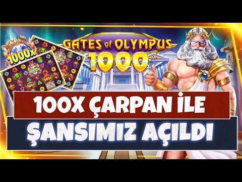 🎁 SLOT OYUNLARI ⚡ GATES OF OLYMPUS 1000 | Hoşgeldin 100x ÇARPAN #gatesofolympus1000