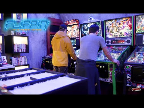 Stern Pinball's Flippin' Entertainment Centers at Revenge Of