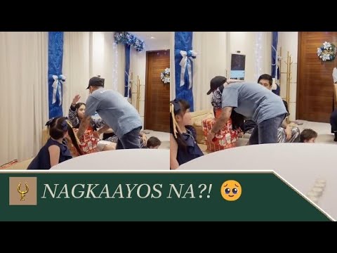 Tyronia at Tatay Elon, nagyakapan sa Christmas Party ♥️ || ToRo Family