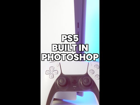 PS5 has PHOTOSHOP included! 😱🤯 #shorts #playstation