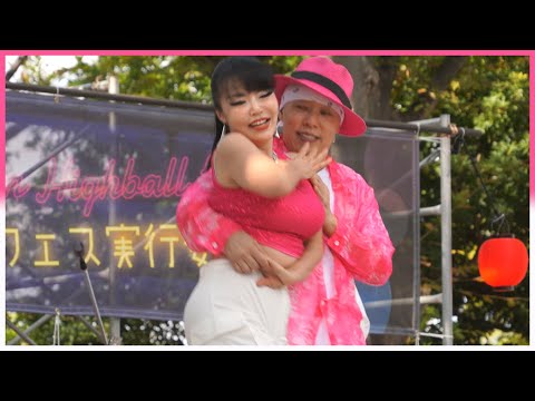 4K 最高ダンス YUZO&MIU BACHATA BOOTCAMP team パフォーマンス 新小岩 2024 下町ハイボールフェス