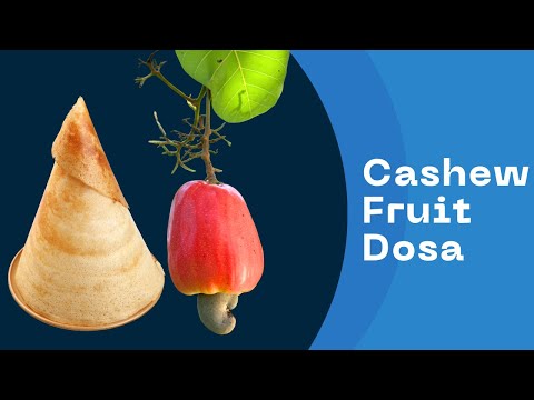 Fusion Dosa / Dosa Variety - Cashew Fruit  Dosa